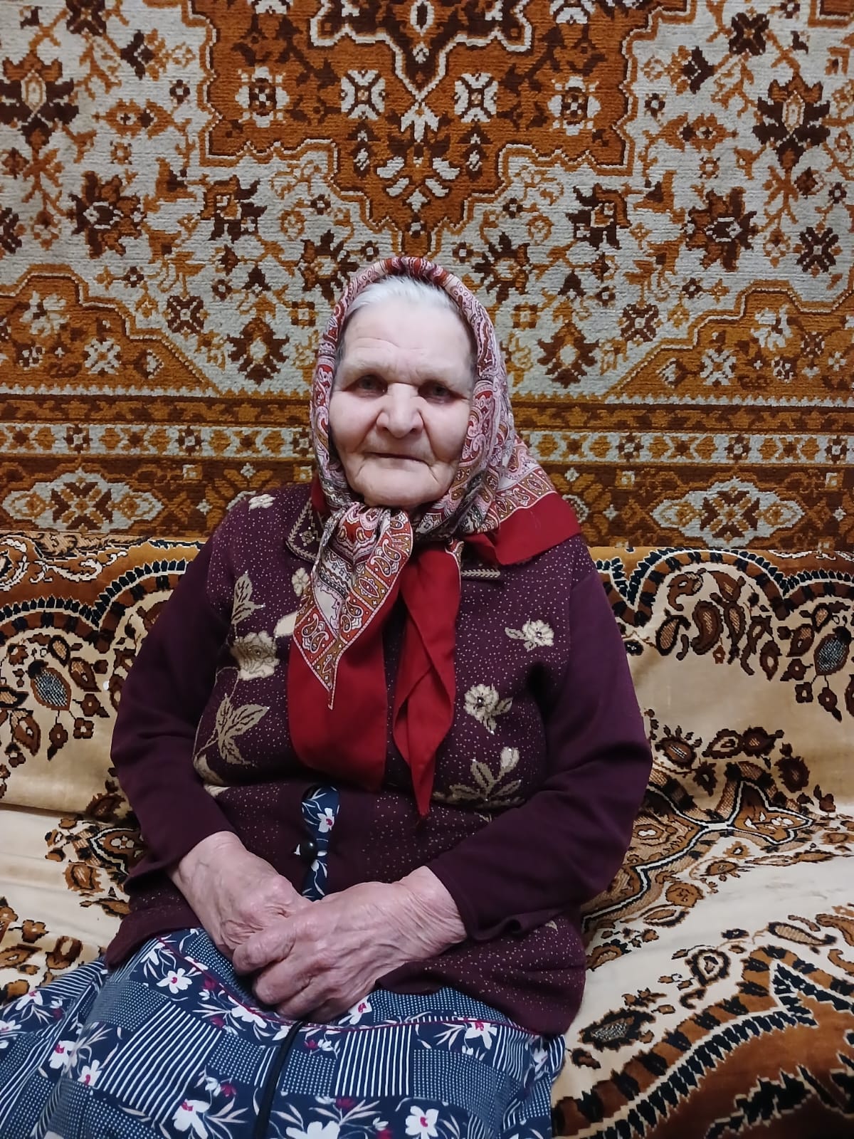 О своей жизни рассказала Нина Ивановна Сазонова, которая в годы войны была ребенком