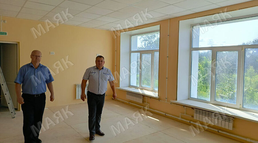 В Новозыбкове завершается ремонт детского сада