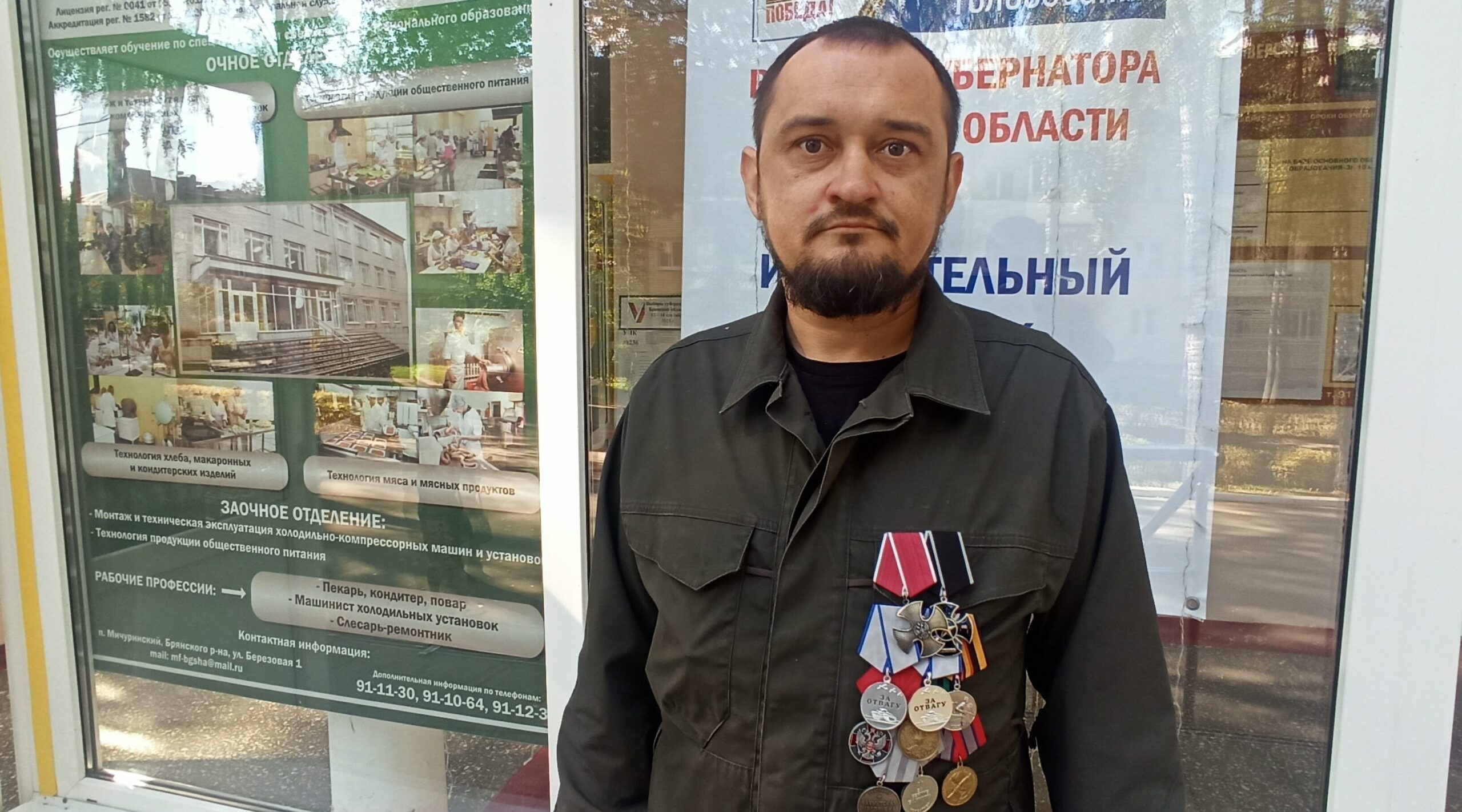Участник СВО Дмитрий Гайдук проголосовал на выборах