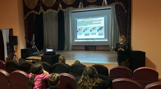 Чернетовским детям рассказали о «зимнем» травматизме