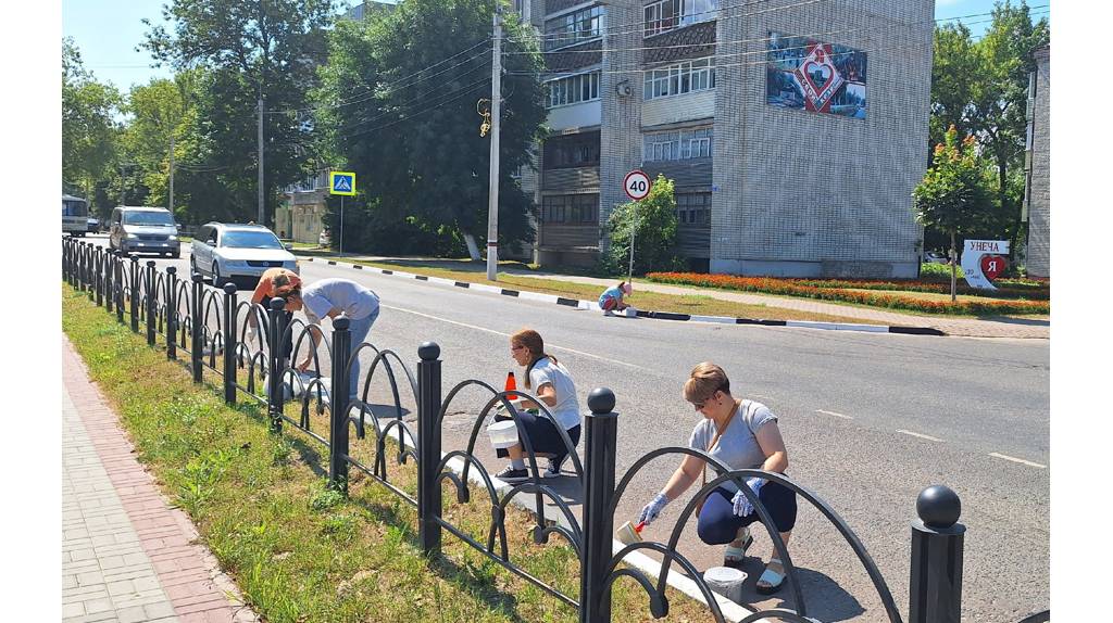 В преддверии Дня города в Унече Брянской области прошла санитарная пятница   