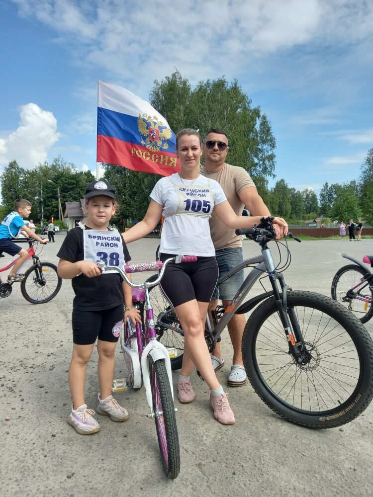 Всей семьей к победе – на велосипеде