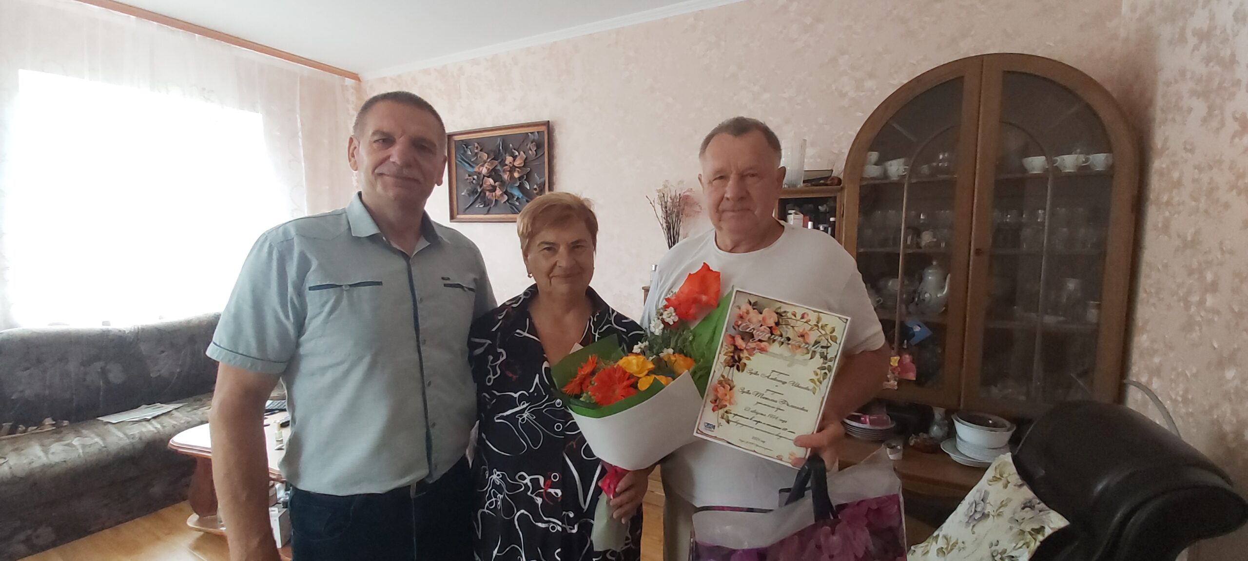 Августовские юбиляры семейной жизни