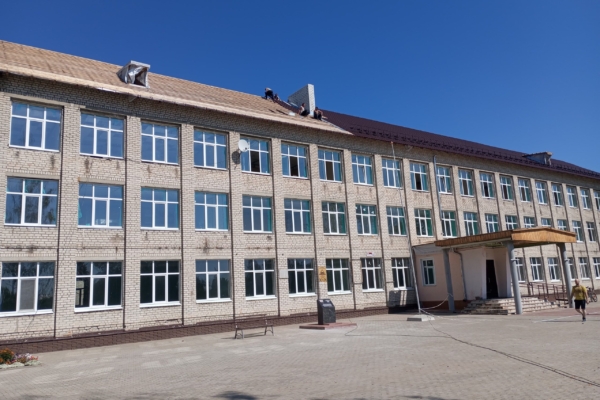 В первой школе посёлка Клетня Брянской области идёт ремонт   