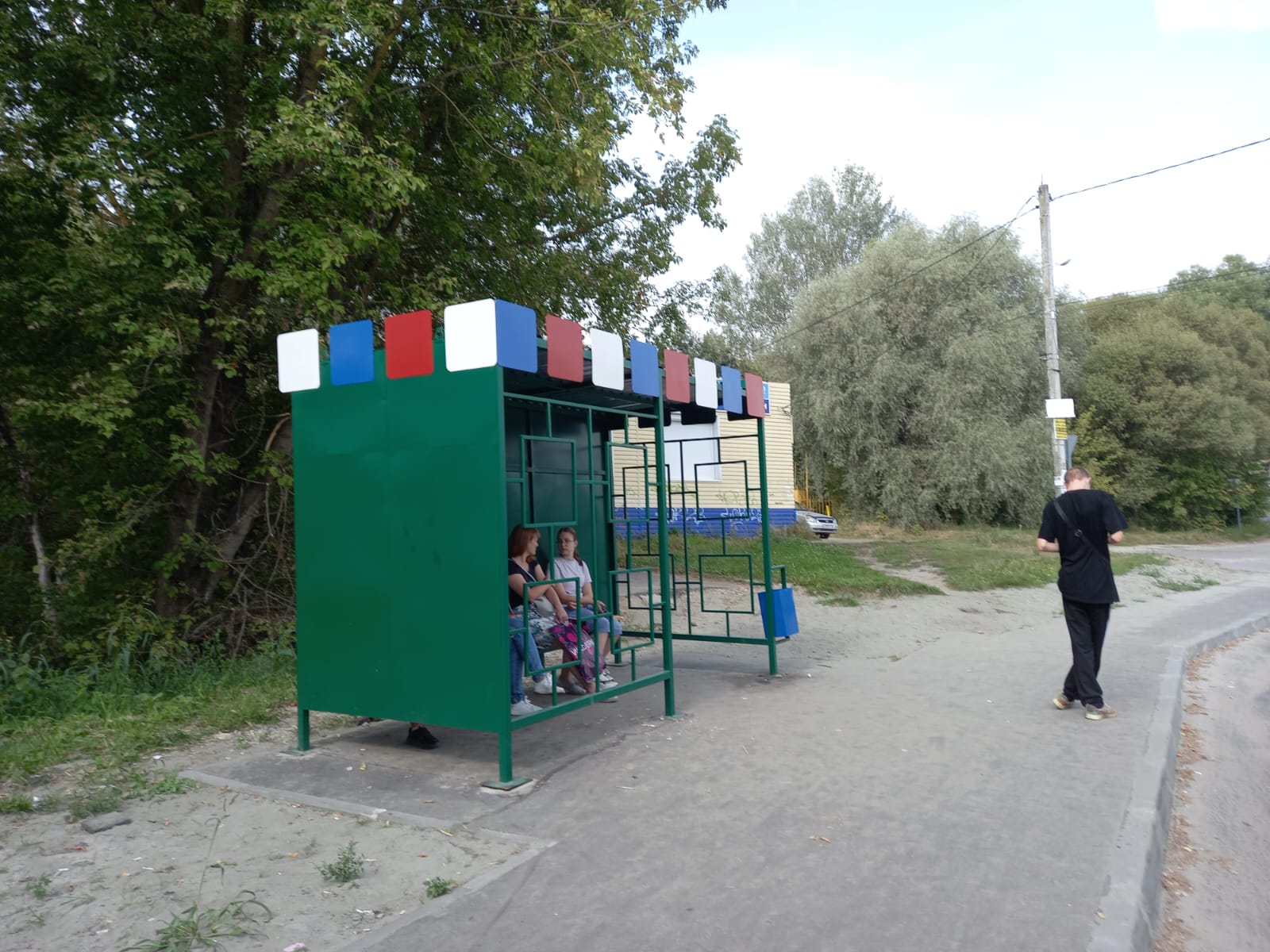 Тротуар для деревни Антоновка