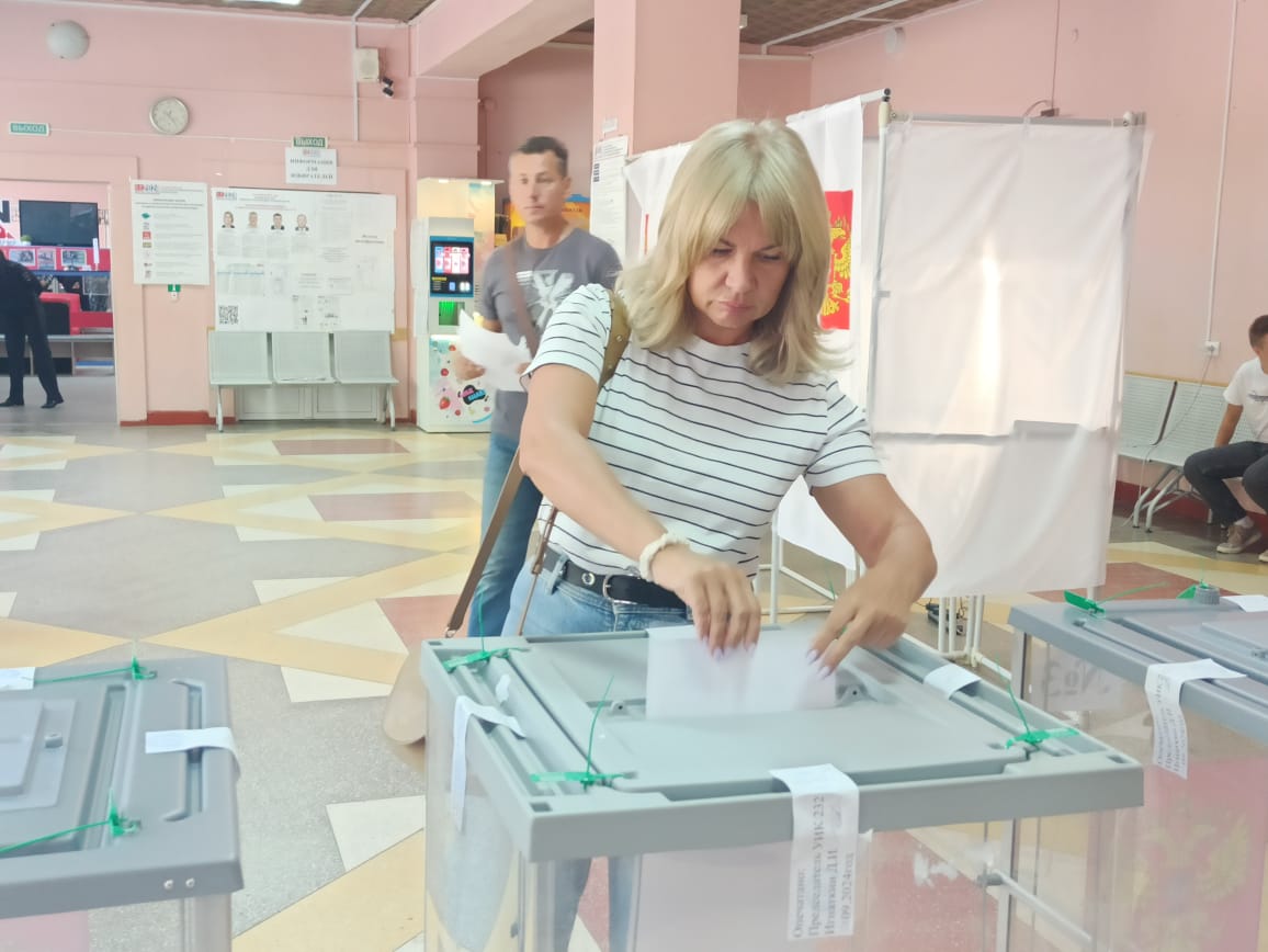 В посёлке Путёвка третий день проходят выборы