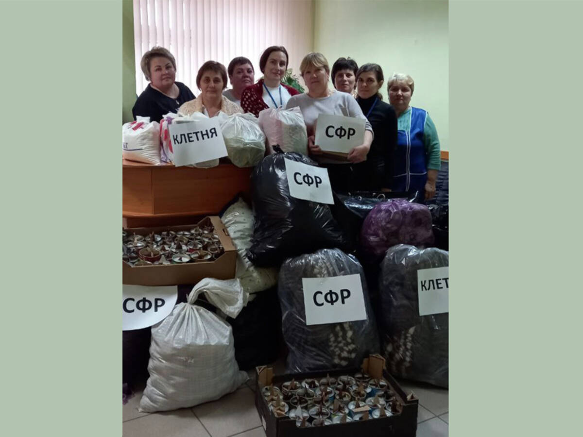 Брянские волонтеры собрали очередную партию гуманитарной помощи для солдат