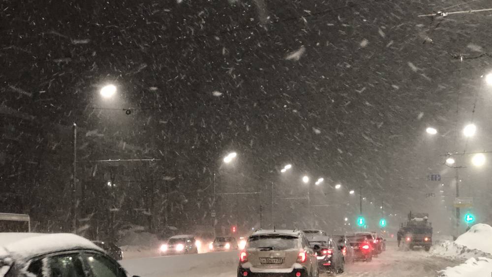 В Брянском районе в четверг ожидается морозная и снежная ночь