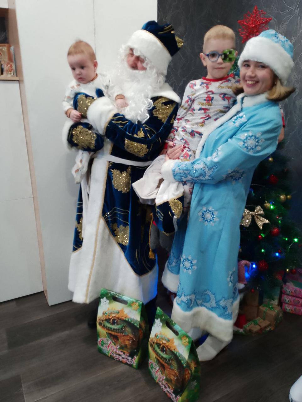 Подарки Деда Мороза детям участников СВО