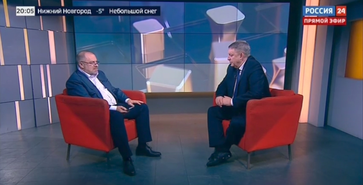 Губернатор Александр Богомаз рассказал в эфире телеканала «Россия-24» про обстановку в Брянской области