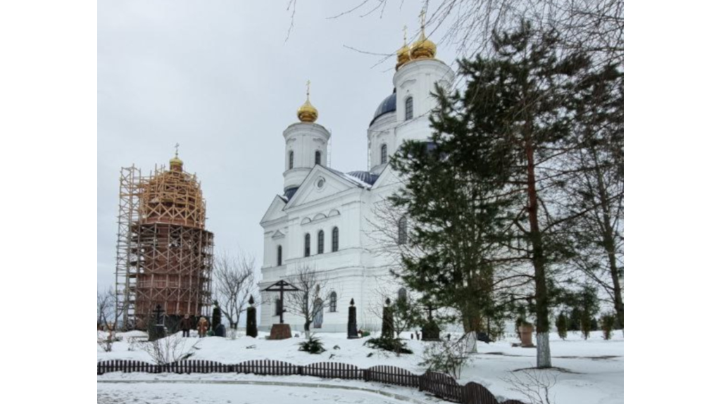В Свенском монастыре под Брянском воссияет колокольня