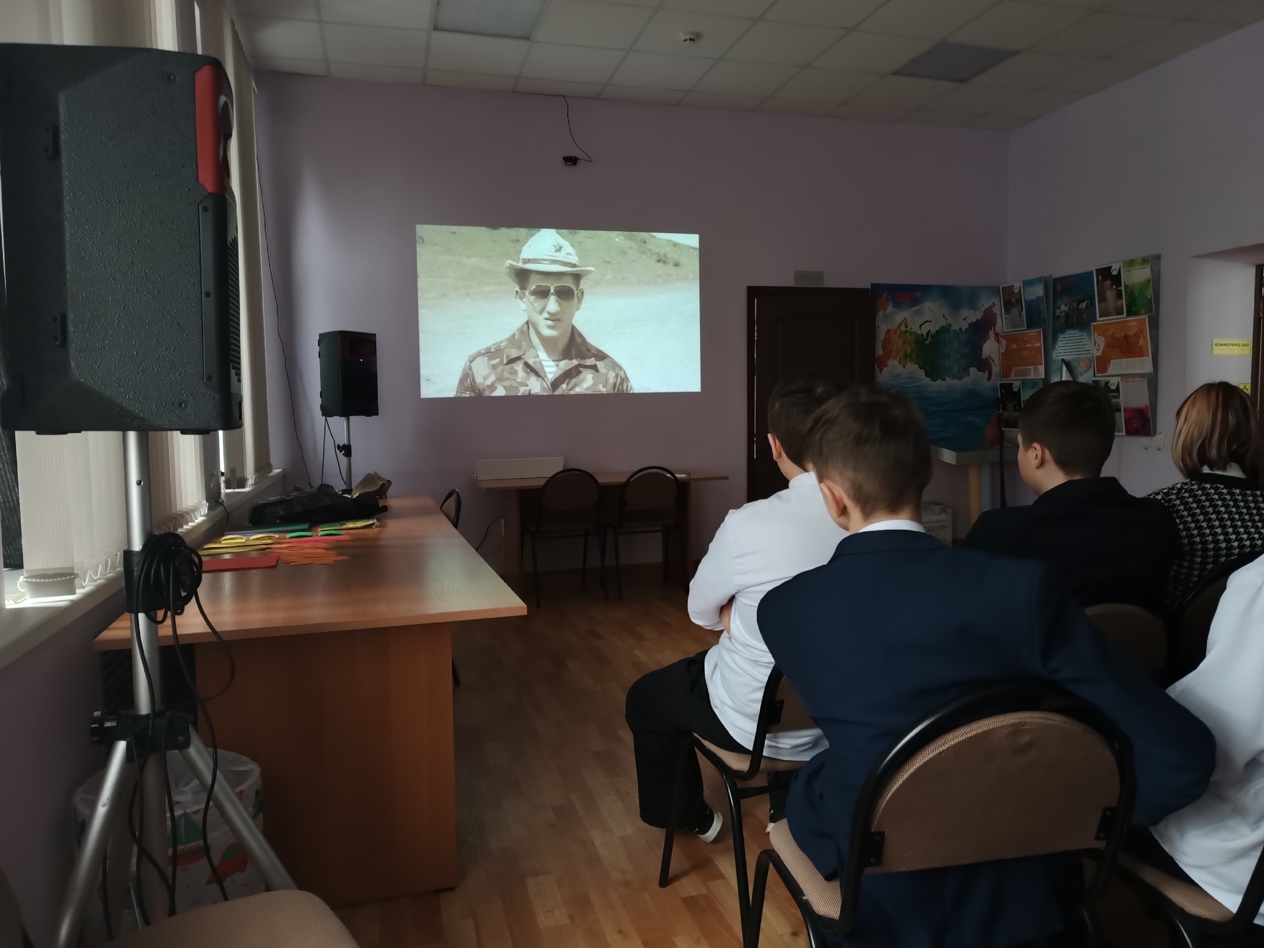 В историко-краеведческом музее провели урок мужества для старшеклассников