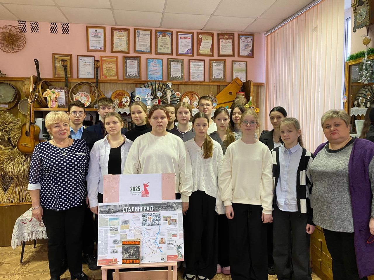 Час мужества «Ты в нашей памяти и в сердце, Сталинград!»