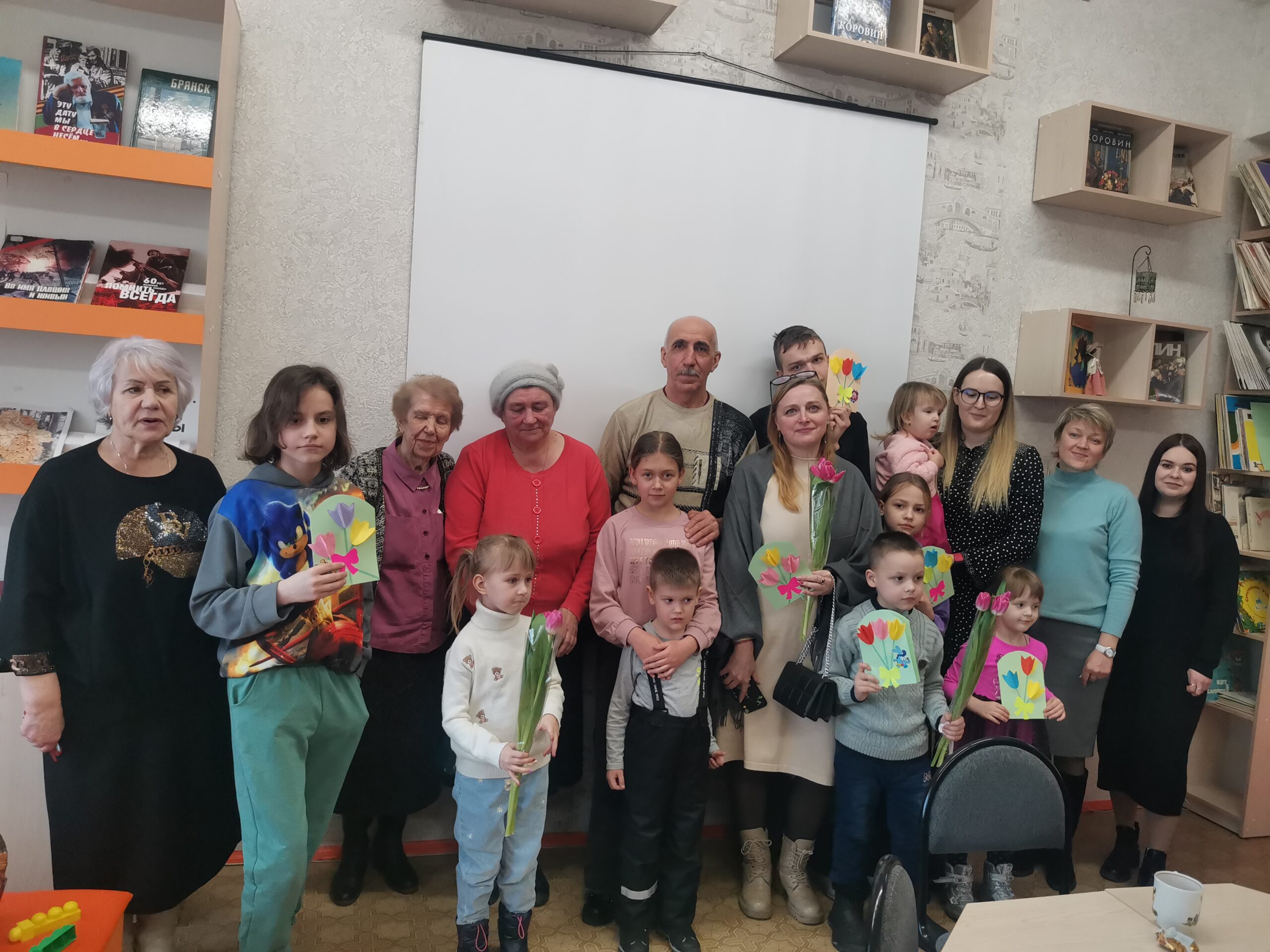 8 Марта праздновали в районной библиотеке