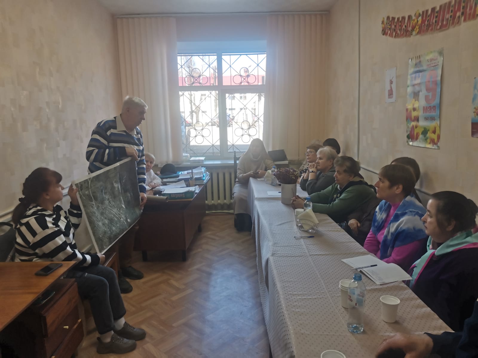 Ветераны Брянского района обсудили план мероприятий и посетили занятие в рамках Университета третьего возраста