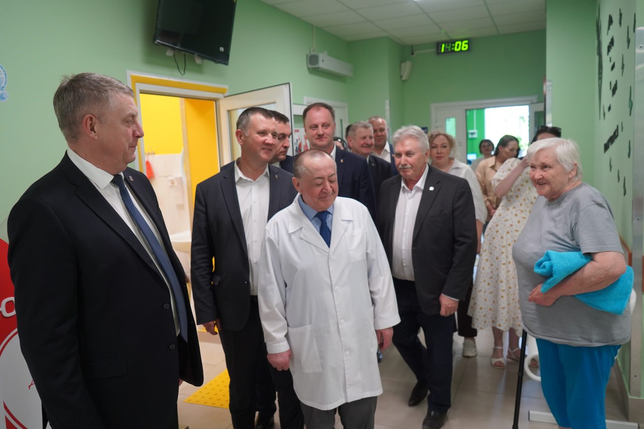 В Юдиново Брянской области посмотрели реабилитационный центр, к которому сделана новая пристройка