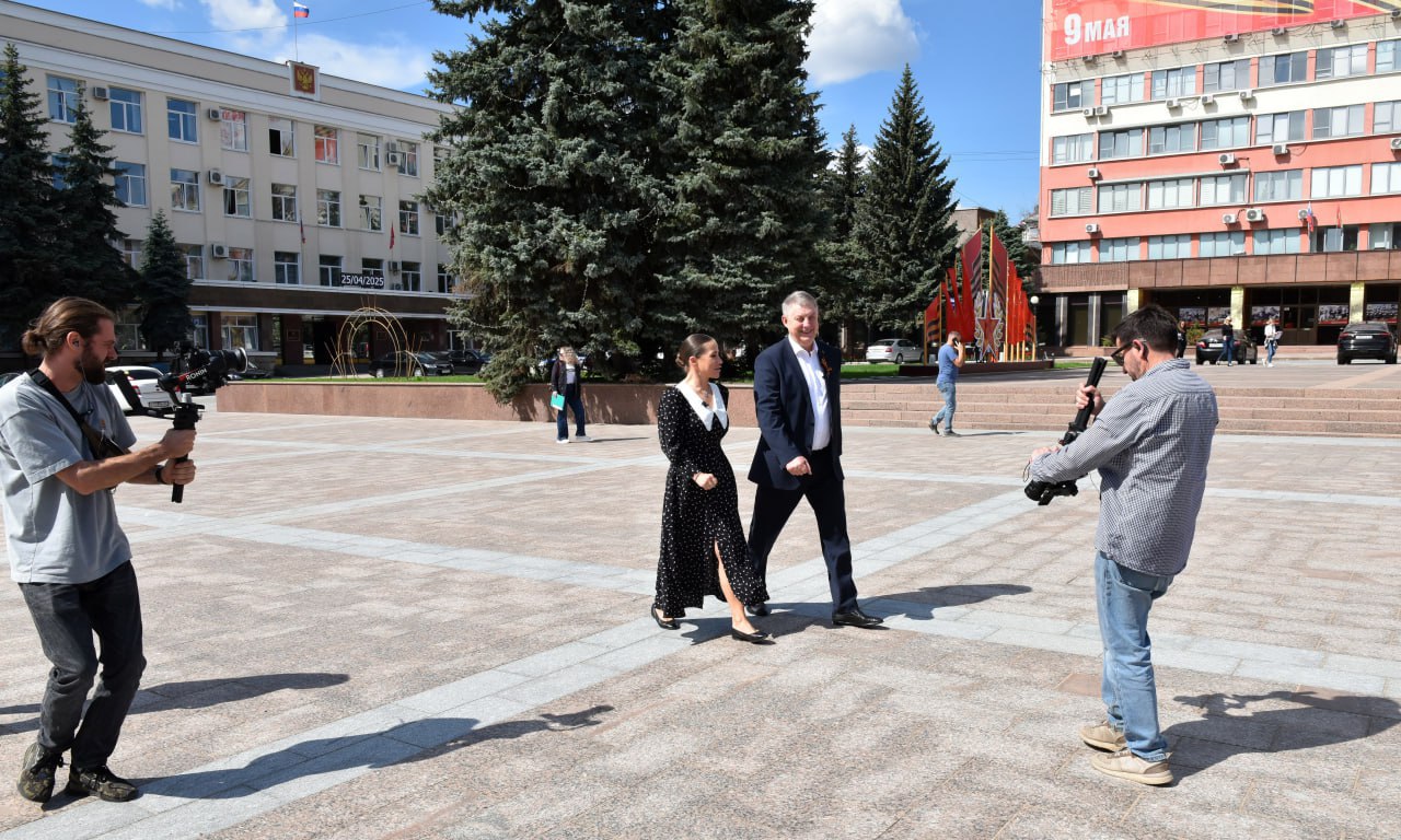 Губернатор Брянской области принял участие в съемках проекта «Большие семьи большой страны»