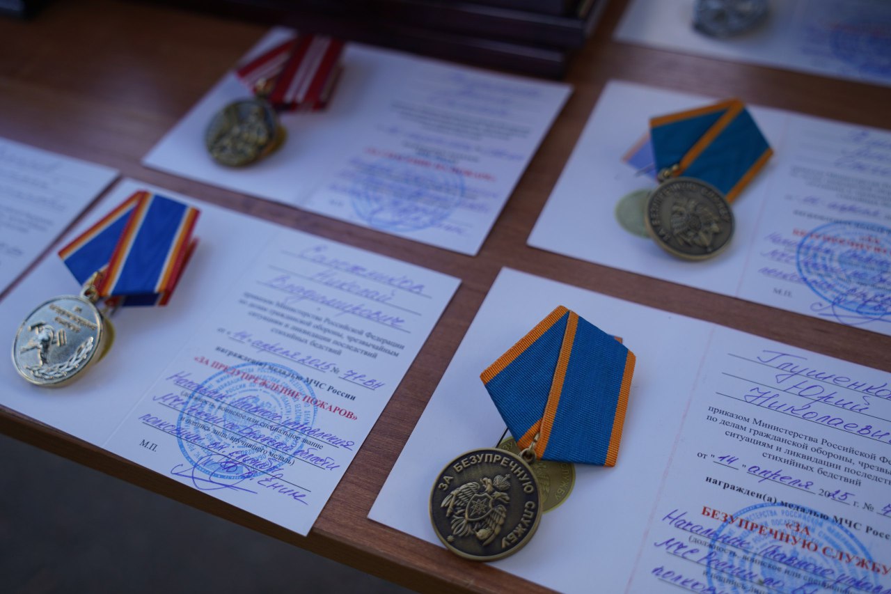 Губернатор Брянской области Поздравил сотрудников и ветеранов с Днем пожарной охраны России