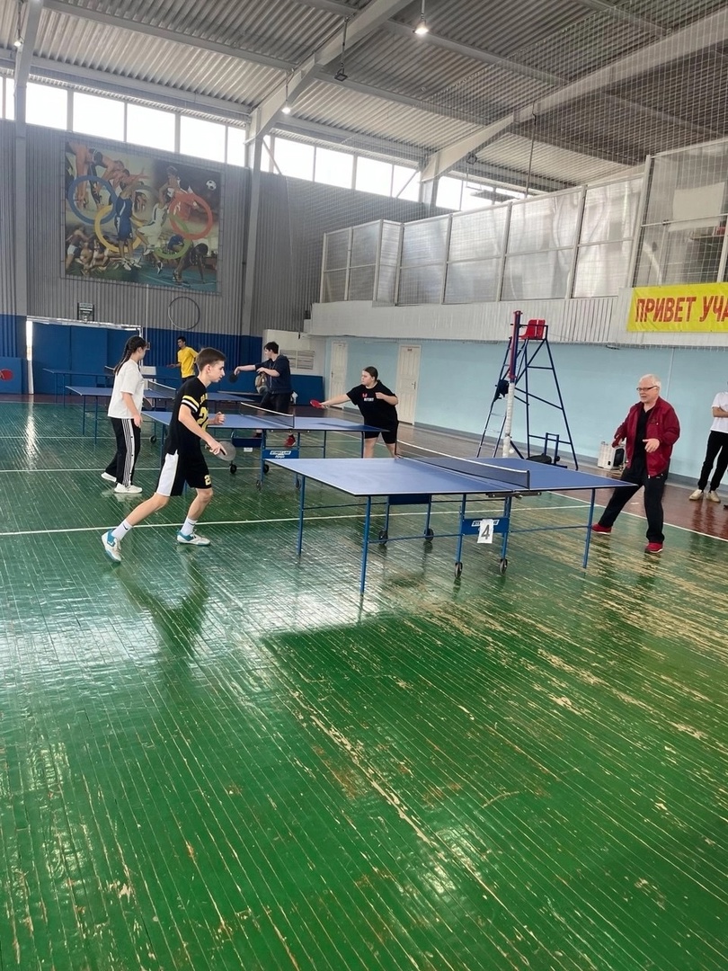 На первенстве по настольному теннису был захватывающий финал