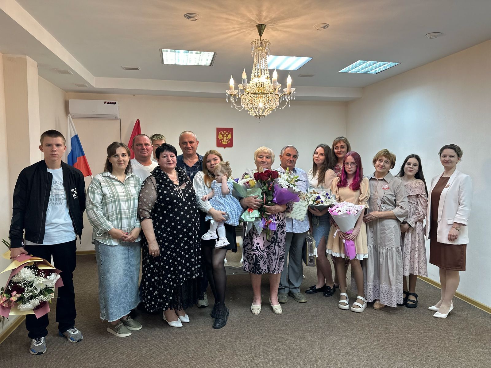 Золотая свадьба семьи Иващенко