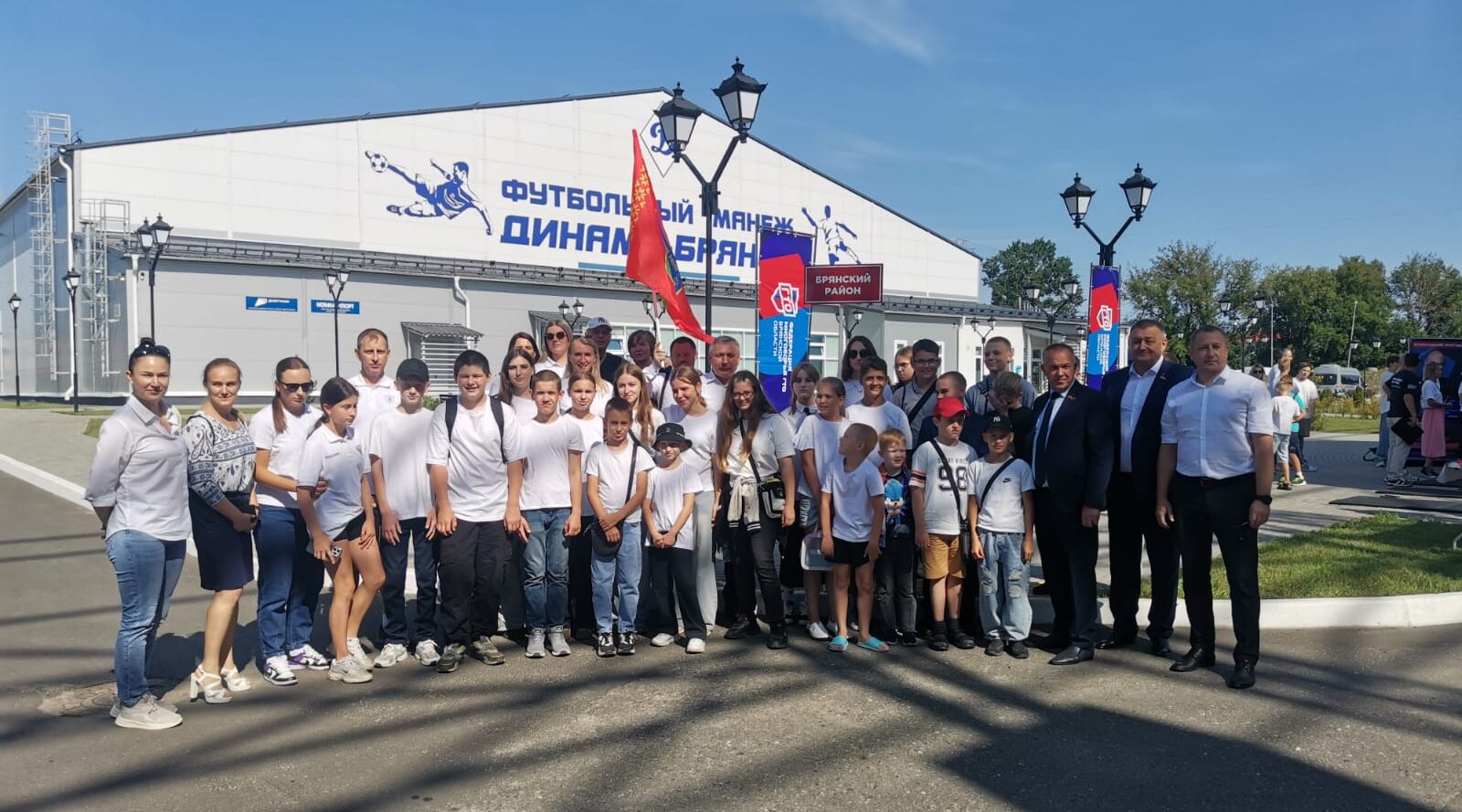 Брянский район на спортивном празднике в Брянске