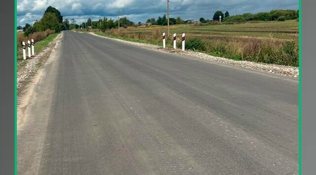 В Севском районе завершается капремонт дороги