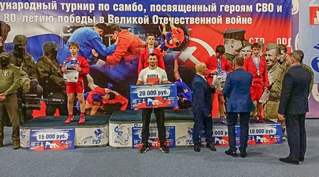 Архип Долженко привез в Брянск «золото»