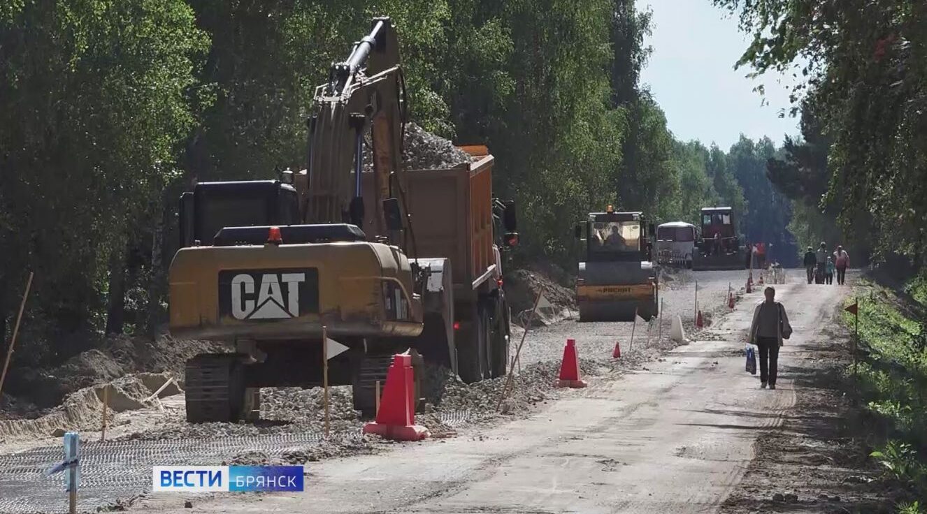 Завершается ремонт двух важных участков дороги