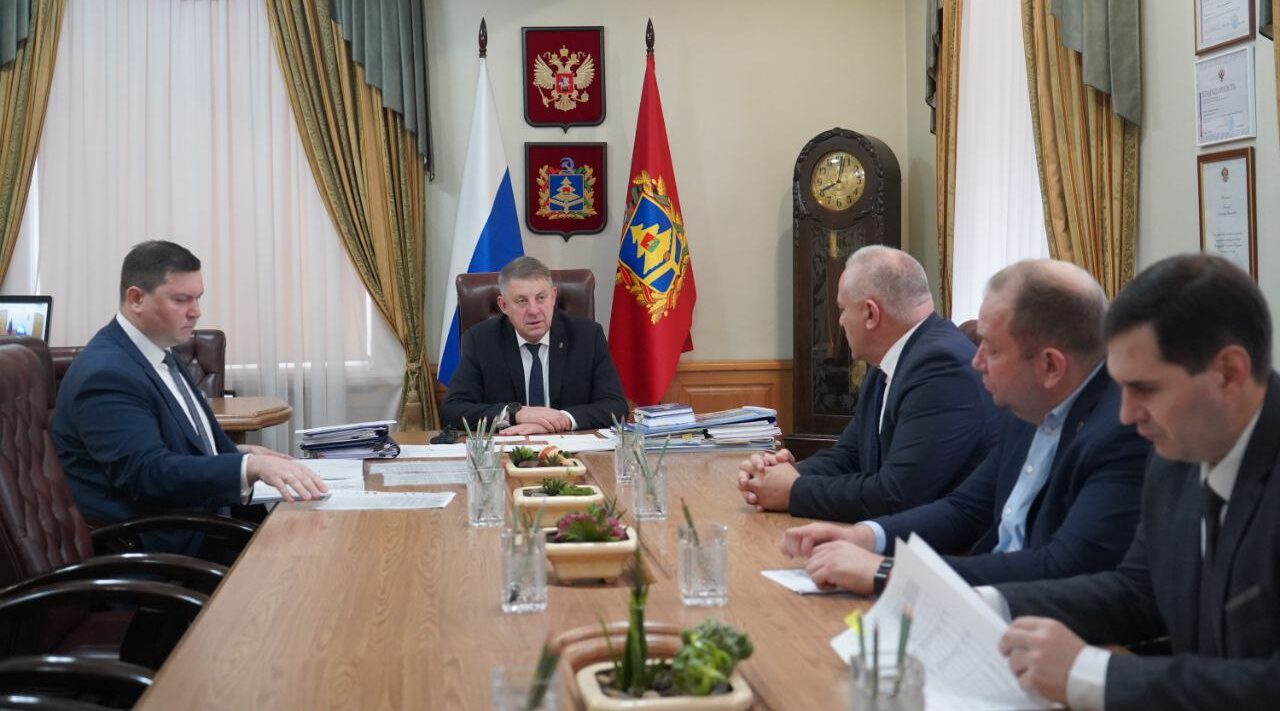 Глава Брянщины провел рабочую встречу с генеральным директором «Газпром межрегионгаз Брянск»