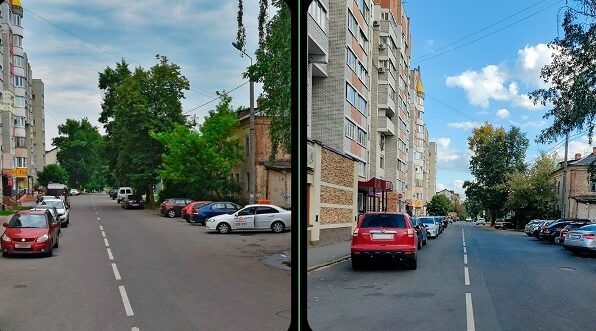 В Володарском районе Брянска капитально отремонтировали участок улицы Димитрова