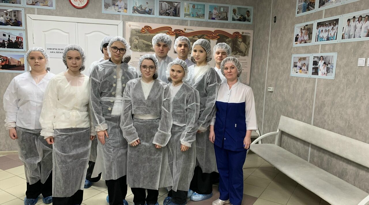 Лицеисты прошли путём доноров