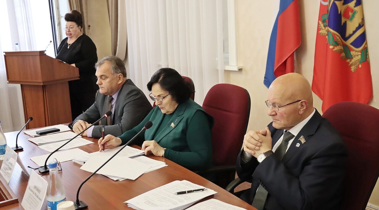 Состоялось заседание профильного комитета под руководством Людмилы Журавлевой