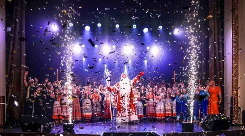 Ярко,  душевно и торжественно