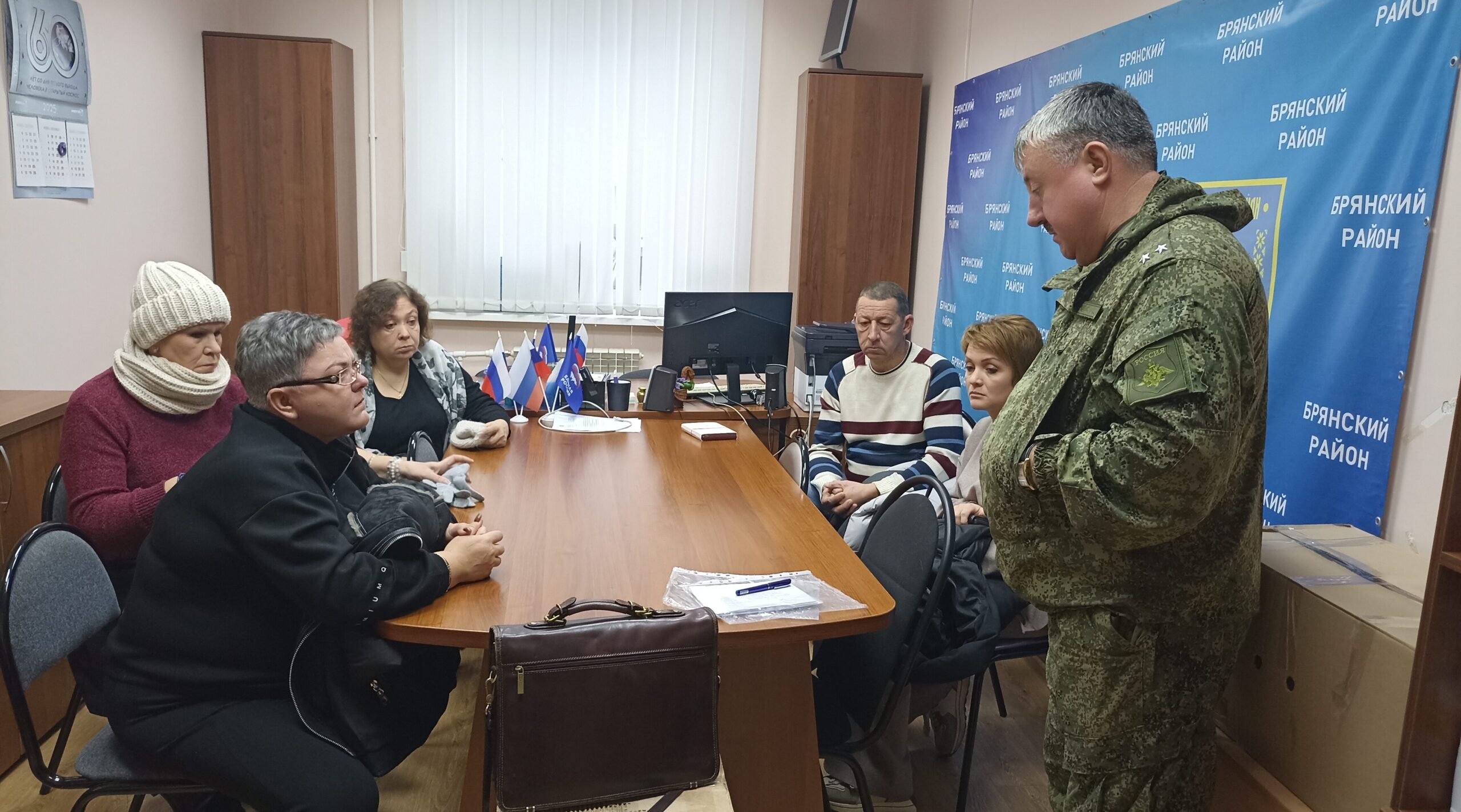 Военком встретился с родственниками павших бойцов