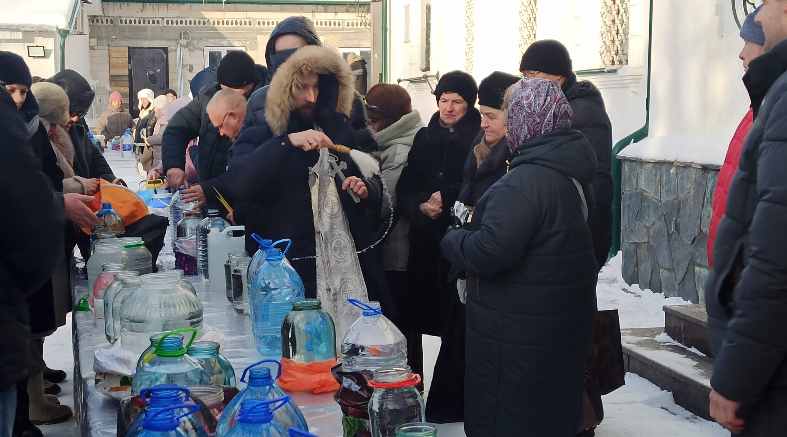 В Брянске празднуют Крещение Господне или Богоявление