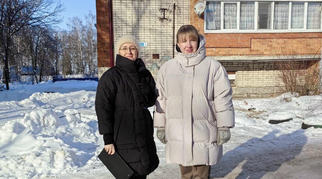 Сотрудники Добрунского лицея посетили семьи с детьми