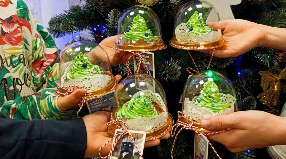 Рождественские подарки детям от ТОС «Антоновка»