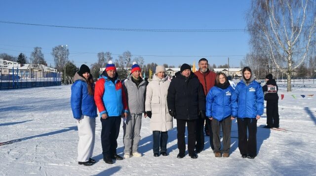 Лыжная гонка в Добруни