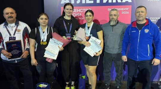 Брянские спортсмены — призеры Первенства России по тяжёлой атлетике среди юниоров