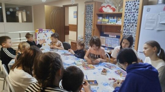 Дети в «Озёрном» проявляли креативность