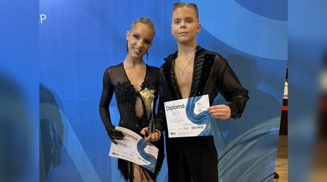 Брянская танцевальная пара выступила на Первенстве мира