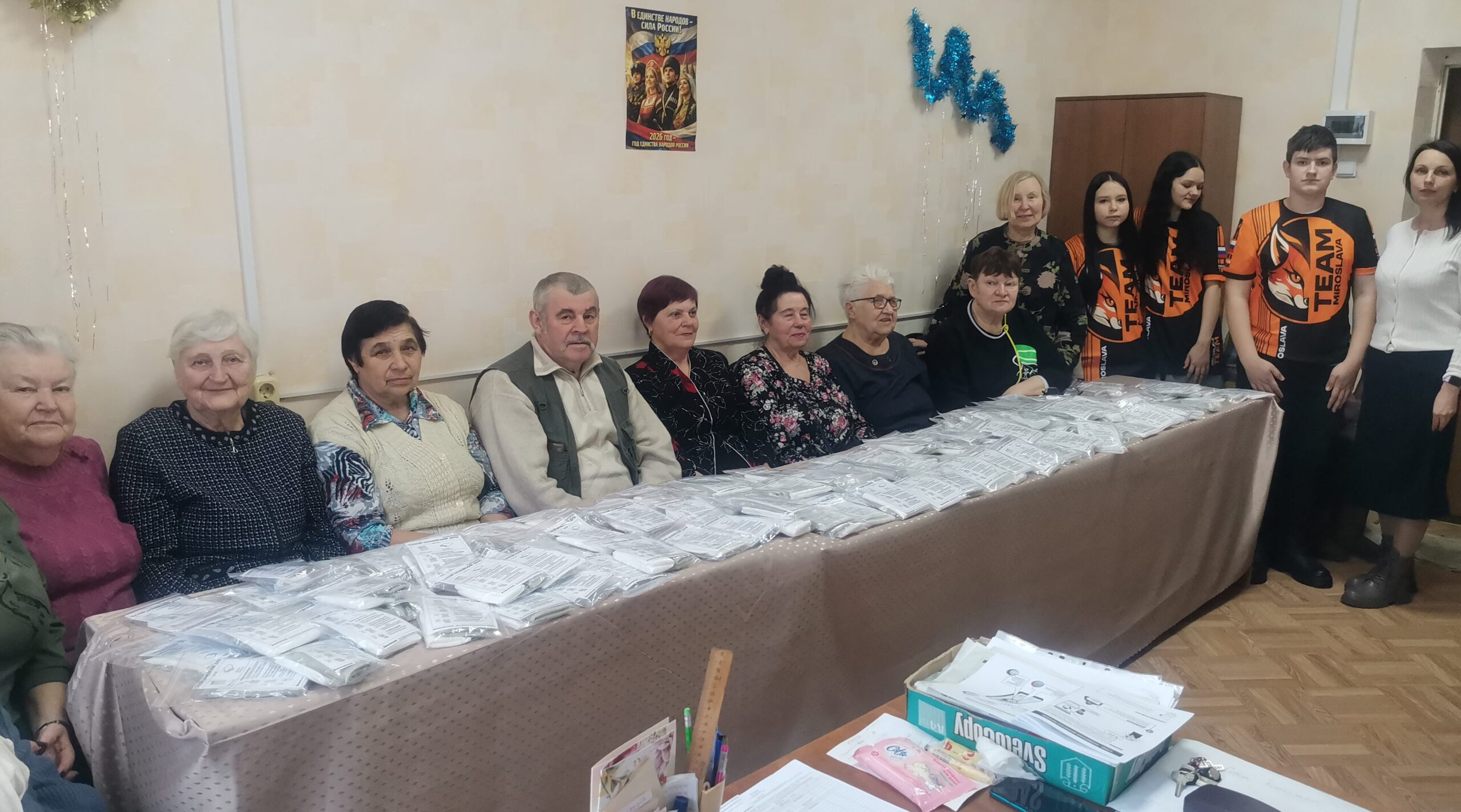 Ветеранов научили изготавливать «сухой душ»