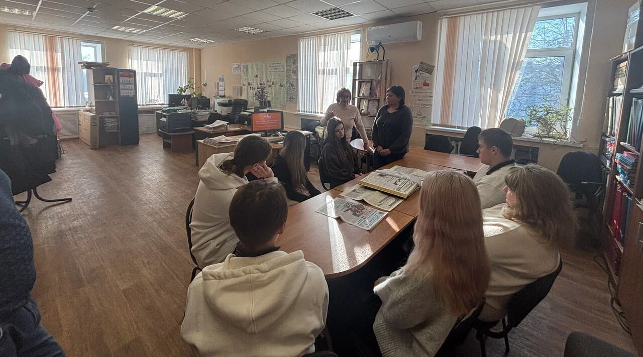 Школьники из Отрадного узнали о профессии журналиста