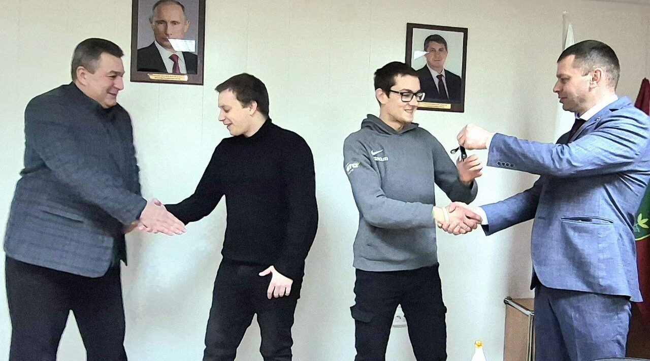 В Сельцо состоялось вручение ключей от квартир