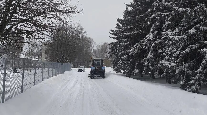 Снежная стихия проверяет Брянский район на прочность