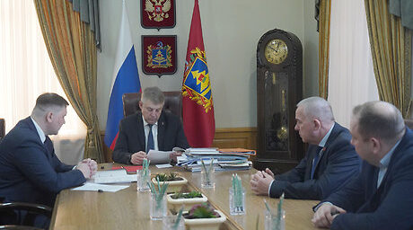 Состоялась рабочая встреча губернатора с генеральным директором ООО «Газпром межрегионгаз Брянск»