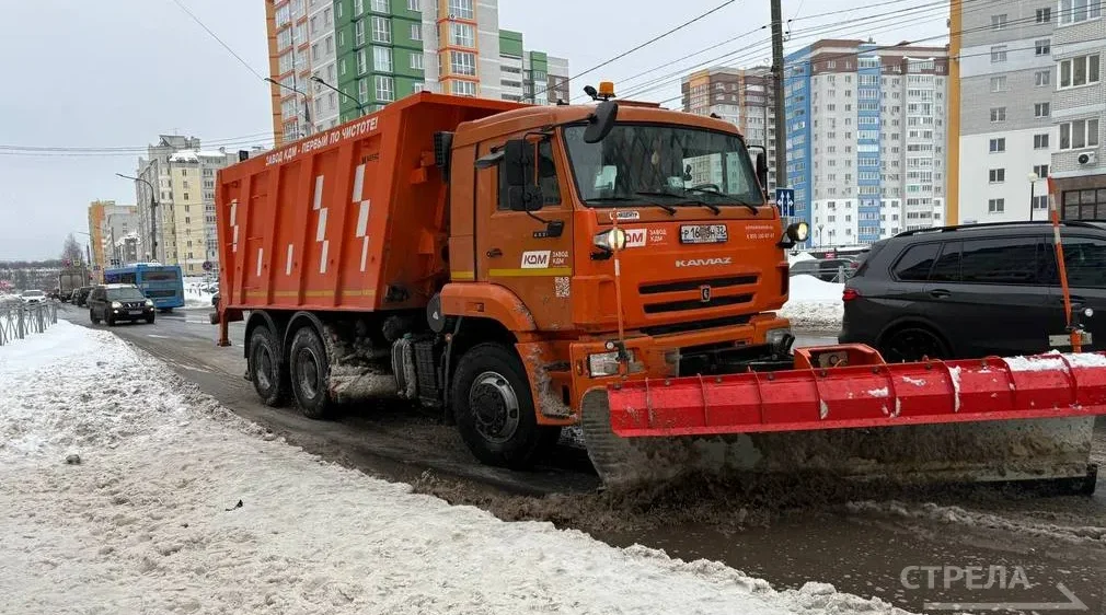 Из Брянска вывезено 675 тонн снега за сутки