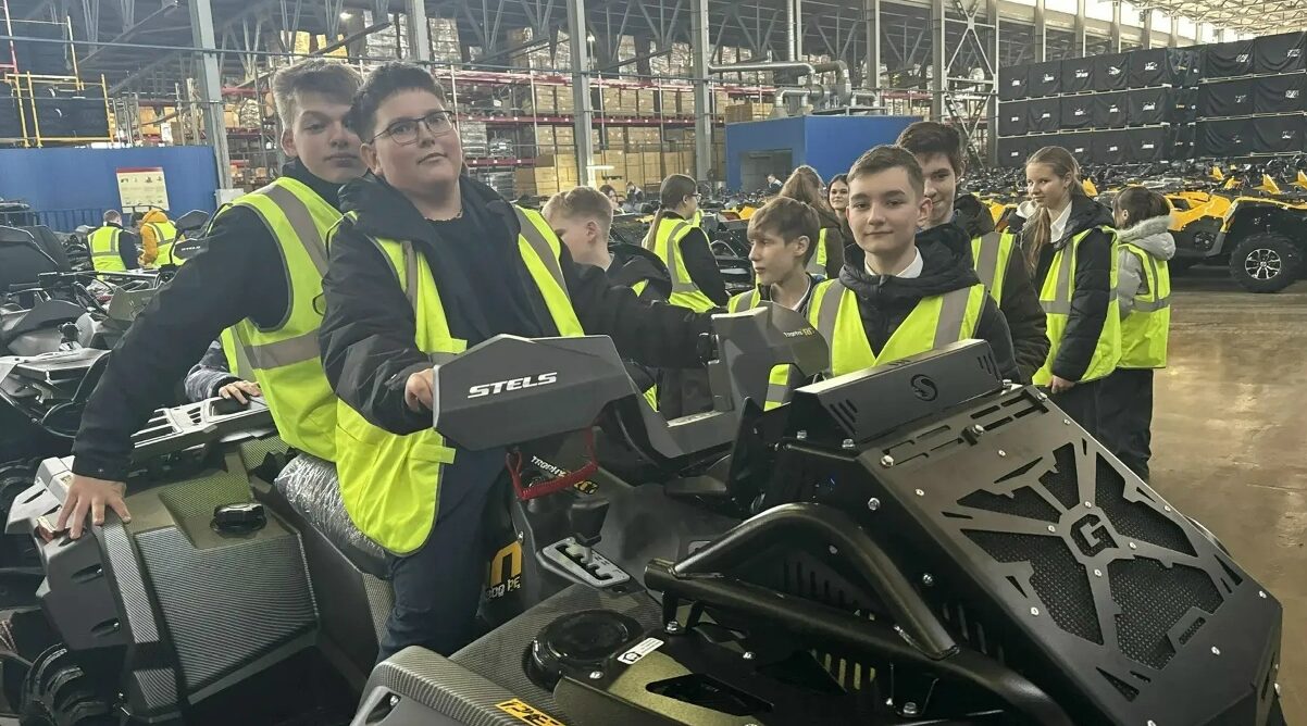 Глинищевские школьники прикоснулись к реальному производству