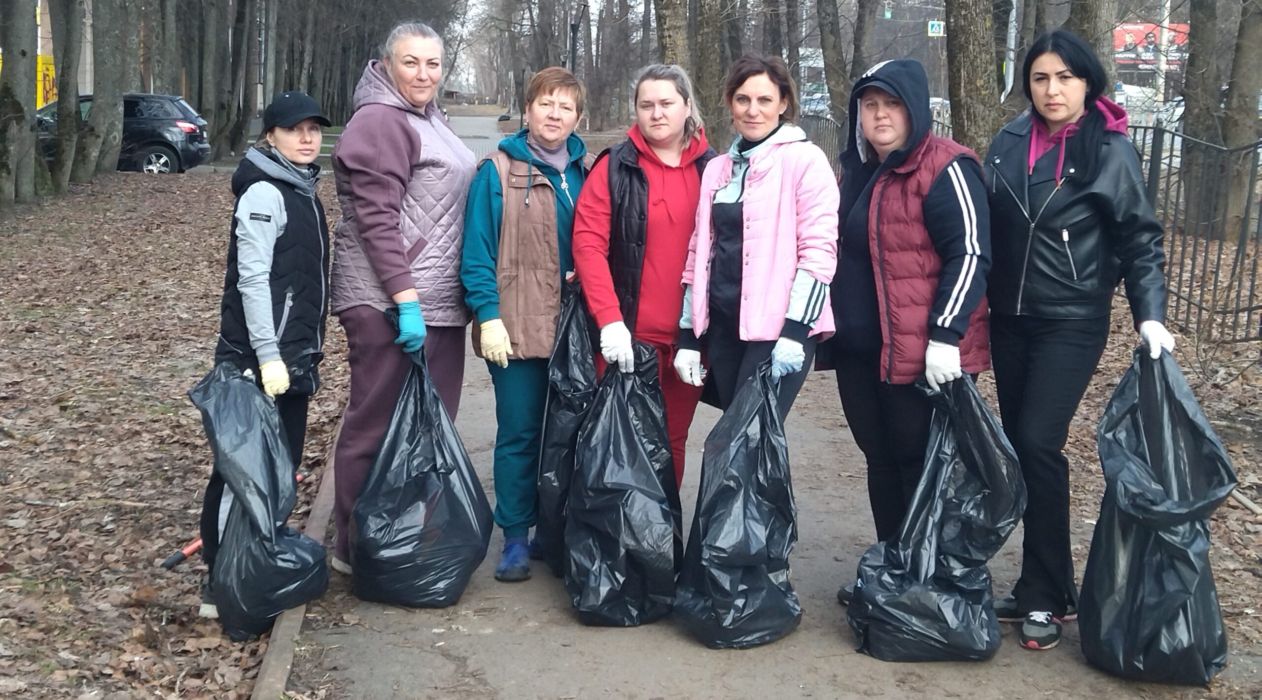 В Снежском сельском поселении прошёл субботник