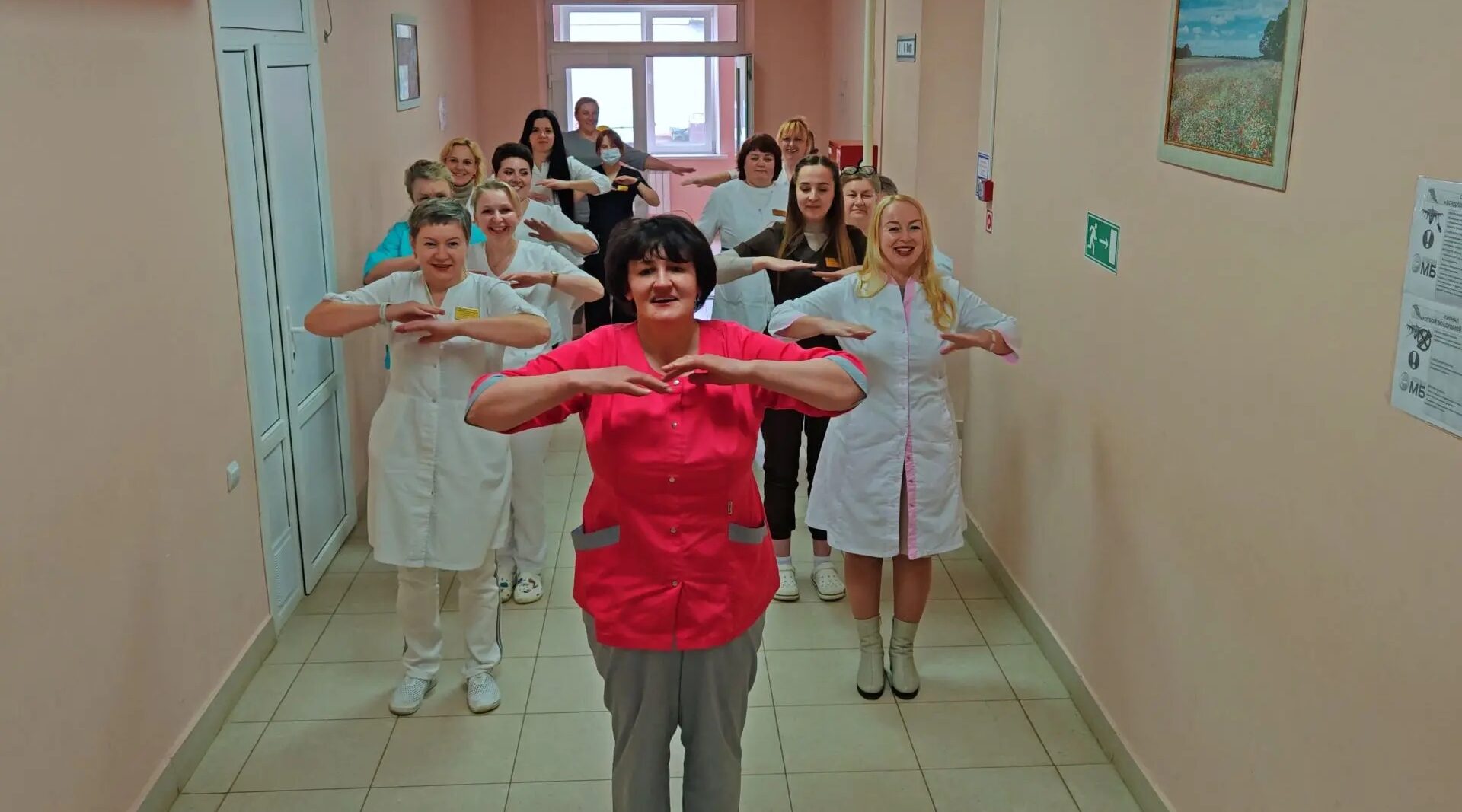 Спасибо зарядке – здоровье в порядке